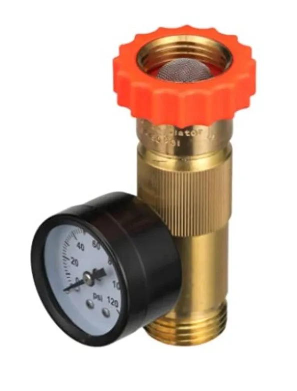 Water Regulator Gauge Combo L